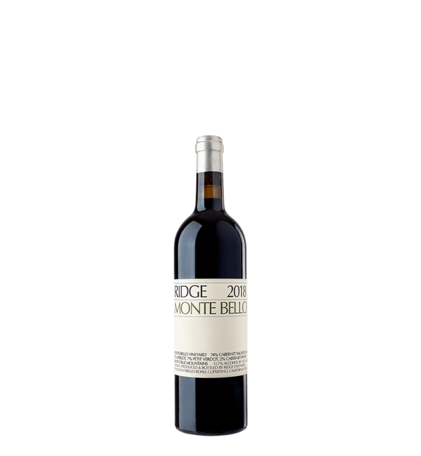Ridge Vineyards Monte Bello 2018 37,5CL - Bottle Hero
