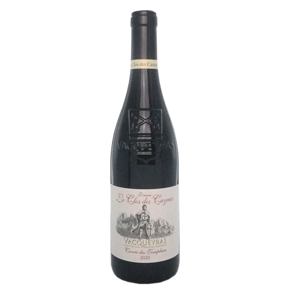 Clos des Cazaux Vacqueyras Templiers 2020 - Bottle Hero