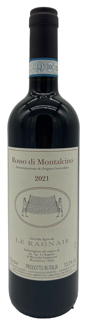Le Ragnaie - 2021 Rosso di Montalcino - Bottle Hero