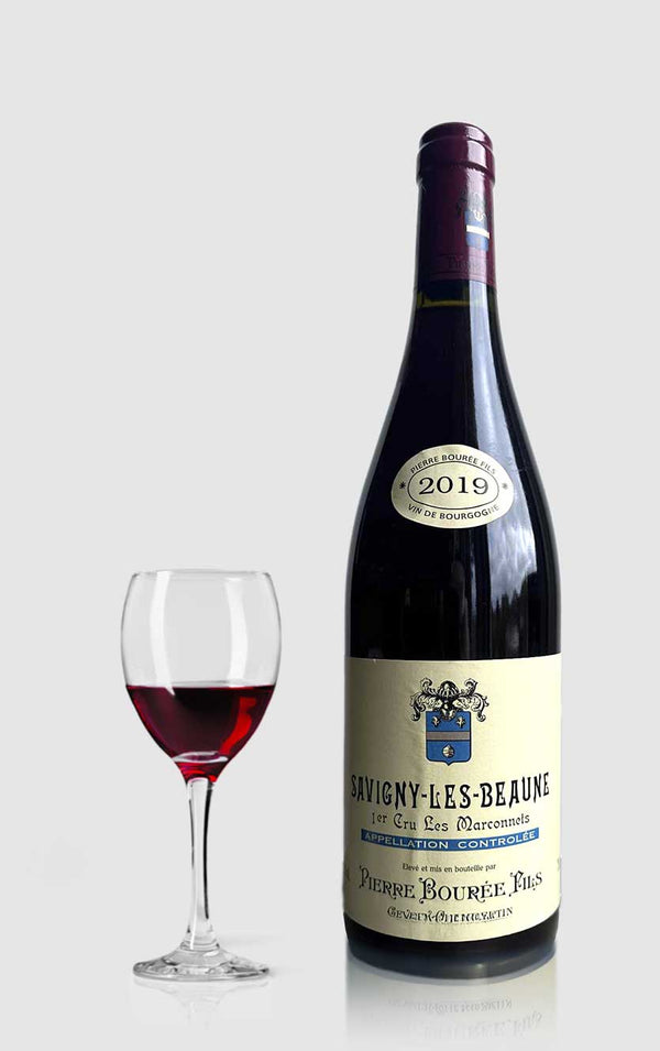 Gevrey Chambertin, Pierre Bourée Fils Savigny-lès-Beaune 1er Cru 'Les Marconnets' 2019 - Bottle Hero