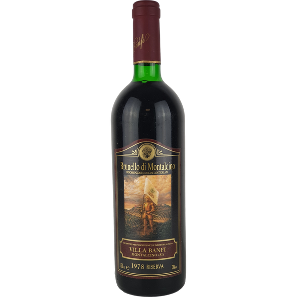 Banfi Brunello Riserva 1978 - 0,75l - Bottle Hero