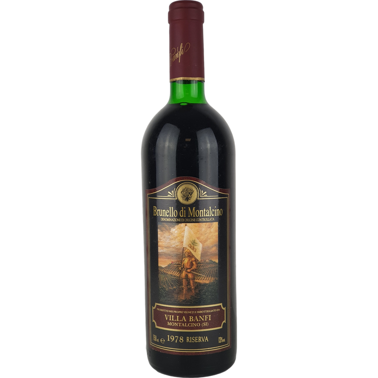 Banfi Brunello Riserva 1978 - 0,75l