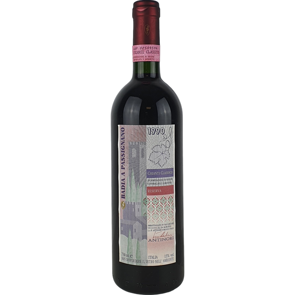 Antinori Badia Passignano Riserva 1990 - 0,75l - Bottle Hero