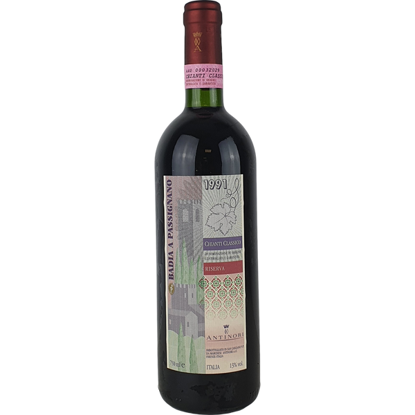 Antinori Badia Passignano 1991 - 0,75l - Bottle Hero