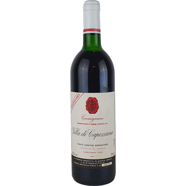 Capezzana Carmignano Riserva  1985 - 0,75l - Bottle Hero