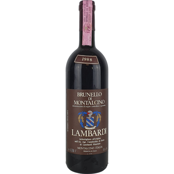 Lambardi Brunello 1988 - 0,75l - Bottle Hero