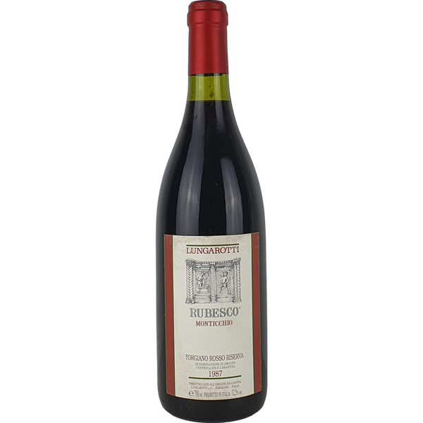 Lungarotti Rubesco Riserva Monticchio 1987 - 0,75l - Bottle Hero