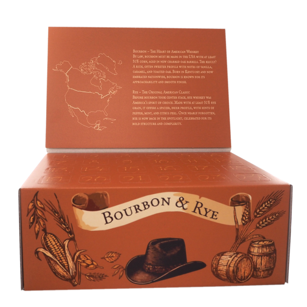 Julekalender Bourbon & Rye - Bottle Hero
