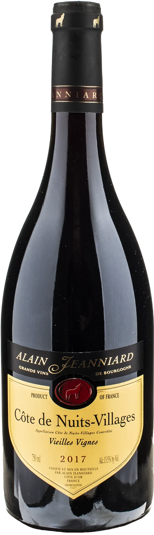 Alain Jeanniard Cote de Nuits Villages Vieillies Vignes 2017
