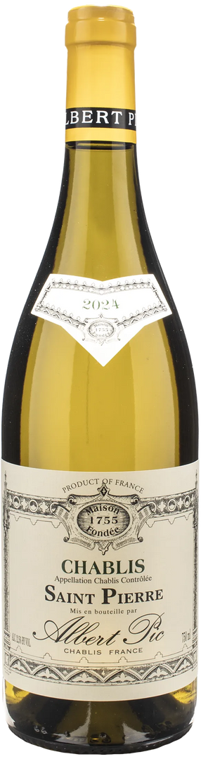 Albert Pic Chablis Saint Pierre 2024 - Bottle Hero