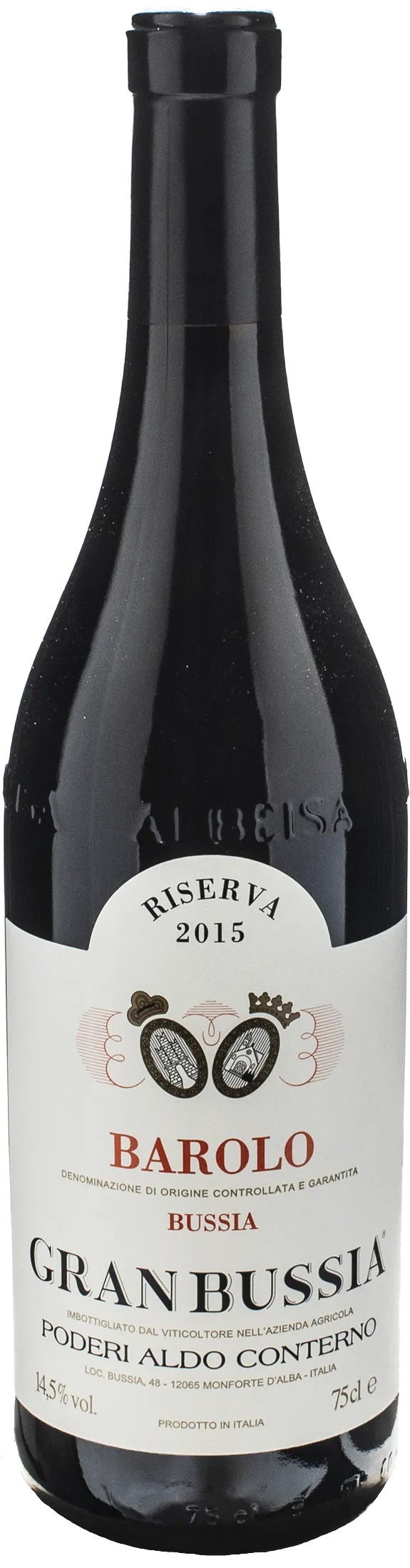 Aldo Conterno Barolo Gran Bussia Riserva 2015