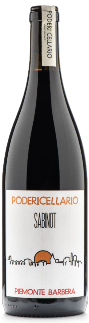 Poderi Cellario, Barbera Piemonte D.O.C. "Sabinot" 2022  - Bottle Hero