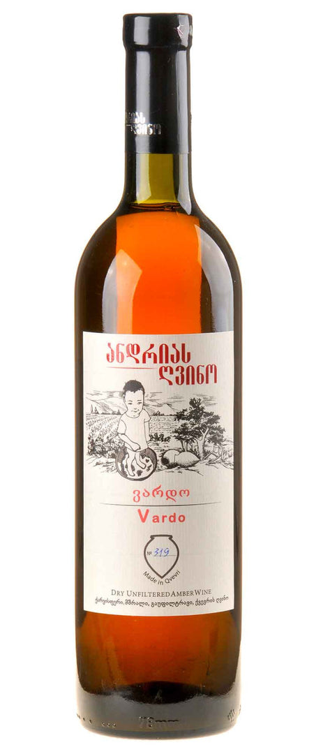 Andrias Gvino Rkatsiteli Vardo Dry Amber Wine 2021 white - Bottle Hero