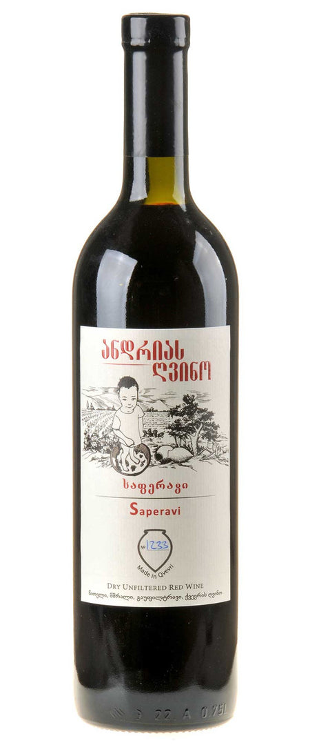 Andrias Gvino Sapereravi Qvevri Red Dry 2022 - Bottle Hero