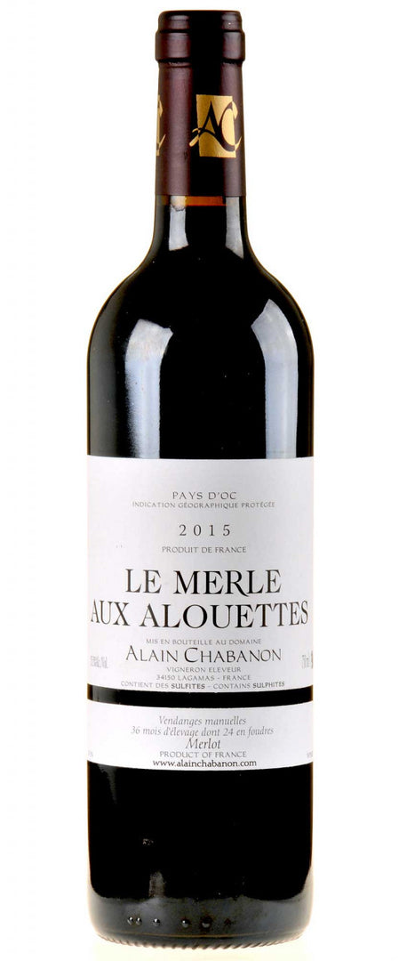 Domaine Alain Chabanon Le Merle aux Alouettes Bio 2015 - Bottle Hero