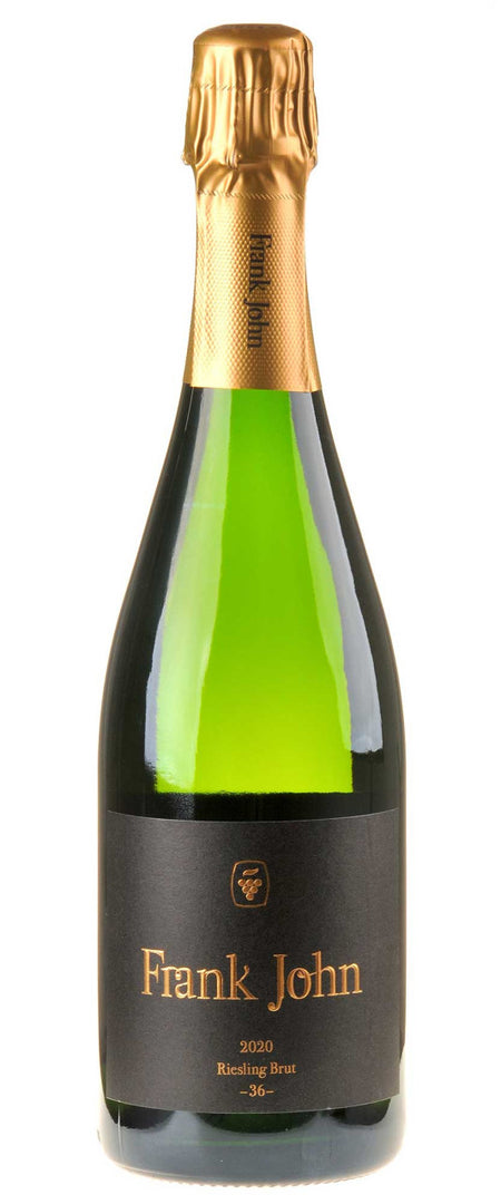 Frank John Riesling Brut min. 36 Mon. Hefelager Bio 2020 white - Bottle Hero