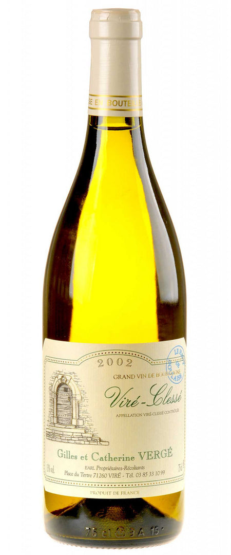 Gilles & Catherine Vergé Viré-Clessé Le Haut de Boulaise 2002 white - Bottle Hero