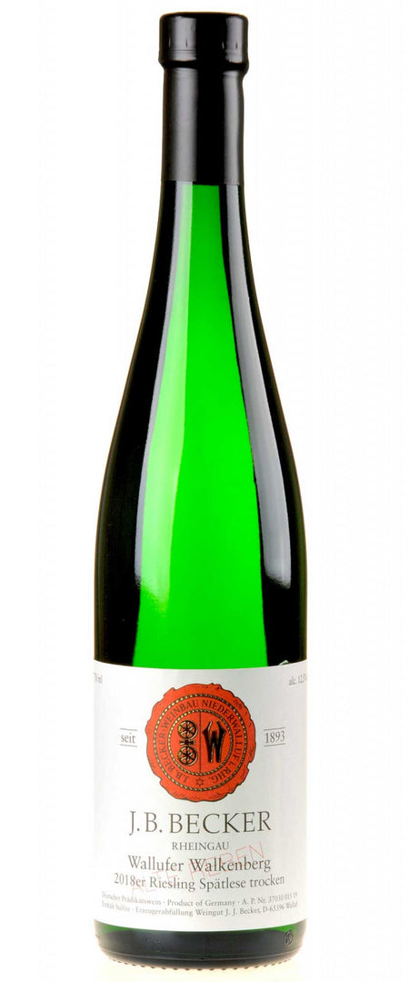 J.B.Becker Riesling Wallufer Walkenberg Spätlese trocken 2020 white - Bottle Hero