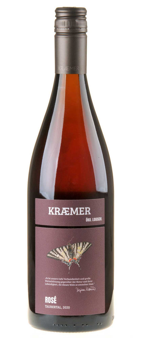 Ökologischer Land- & Weinbau KRAEMER Taubertal Rosé - Pinot Meunier Bio 2020 rose - Bottle Hero