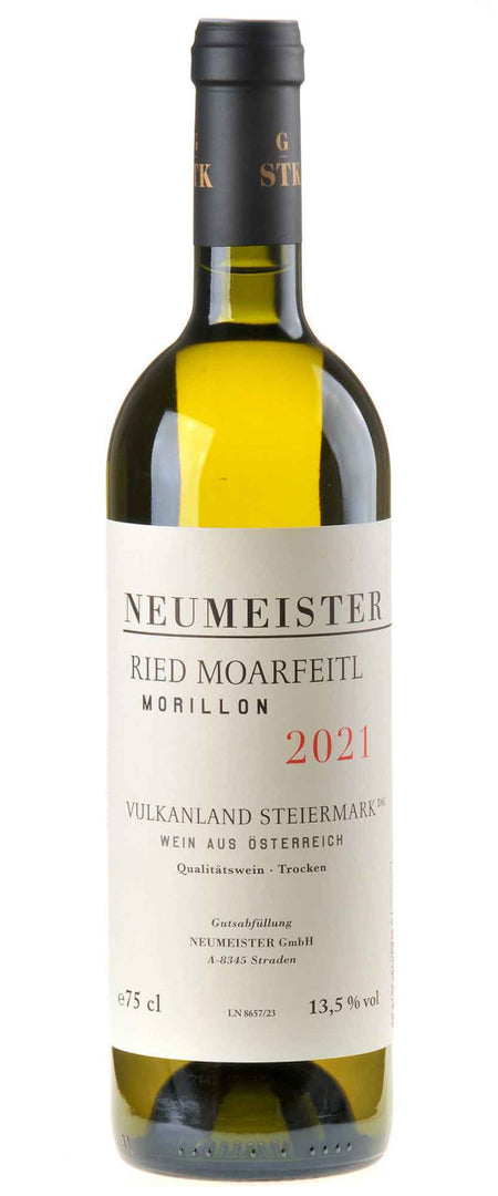 Neumeister Morillon Ried Moarfeitl GSTK Bio 2023 white - Bottle Hero