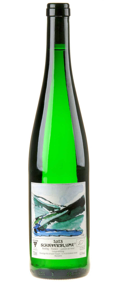 Rita & Rudolf Trossen Schieferblume Riesling trocken Bio 2023 white - Bottle Hero