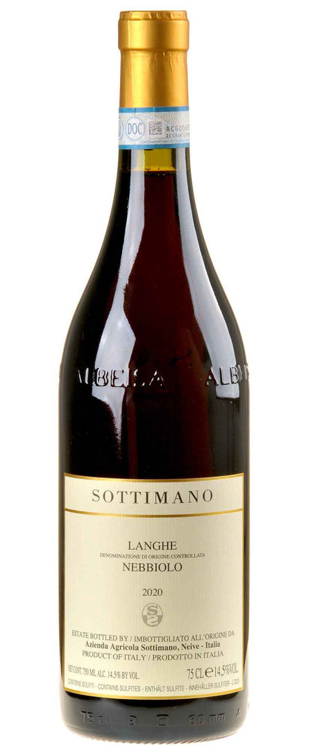 Sottimano Langhe Nebbiolo 2020 - Bottle Hero