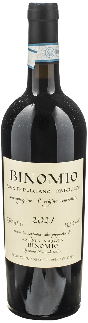 Binomio Montepulciano d'Abruzzo 2021