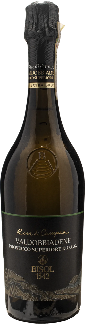 Bisol 1542 Valdobbiadene Prosecco Superiore Rive di Campea Extra Brut 2025 - Bottle Hero