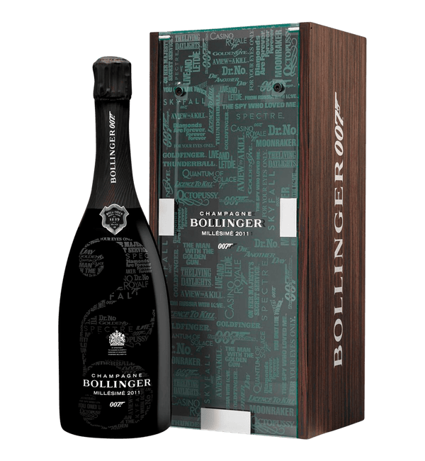 Bollinger James Bond 007 Brut Champagne 2011 - Bottle Hero