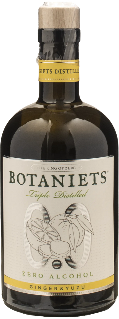 Botaniets Triple Distilled Ginger & Yuzu Zero Alcohol 0.5L