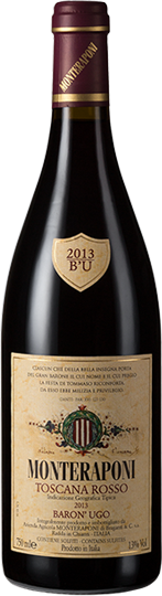 2020 Monteraponi Toscana Rosso Baron' Ugo - Bottle Hero