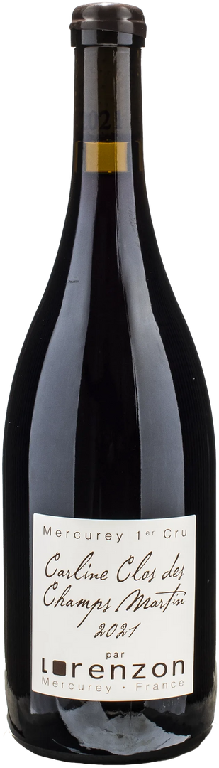 Bruno Lorenzon Mercurey 1er Cru Carline Clos des Champ Martin Rouge 2021