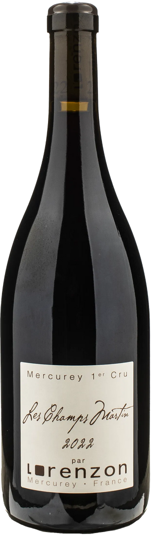 Bruno Lorenzon Mercurey 1er Cru Champ Martin Rouge 2022