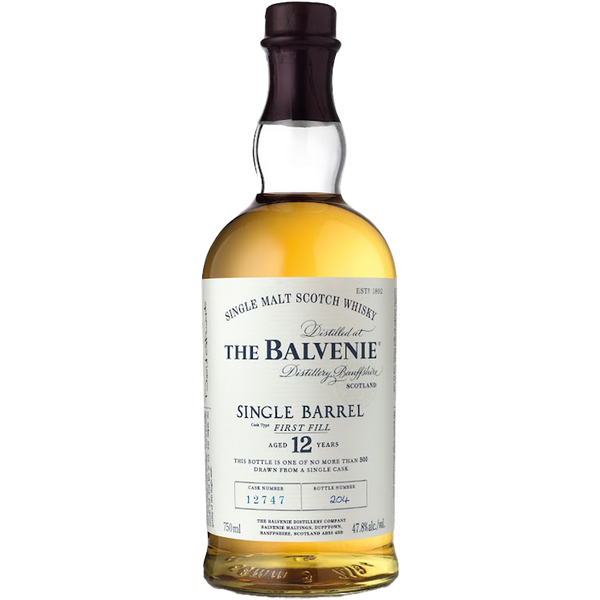 The Balvenie, Balvenie 12 Y.O. Single Barrel First Fill - Bottle Hero