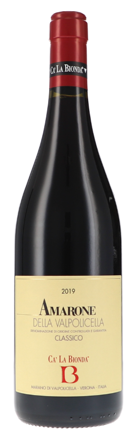 Ca' la Bionda - 2019 Amarone della Valpolicella - Bottle Hero