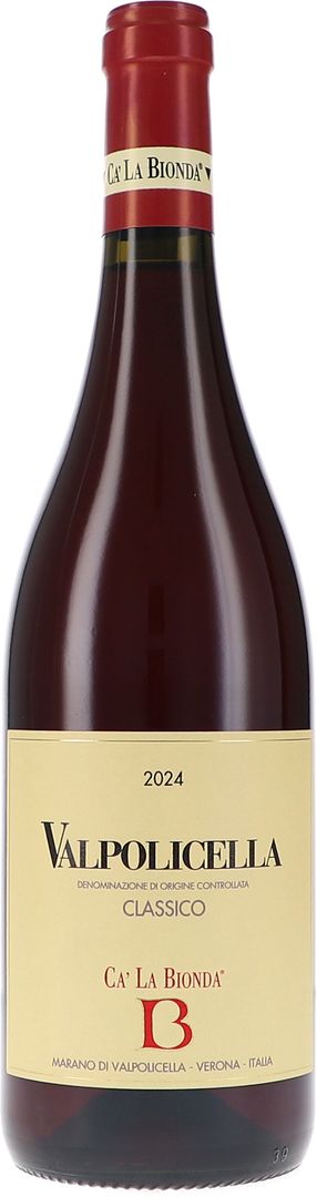 Ca' la Bionda - 2024 Valpolicella classico - Bottle Hero