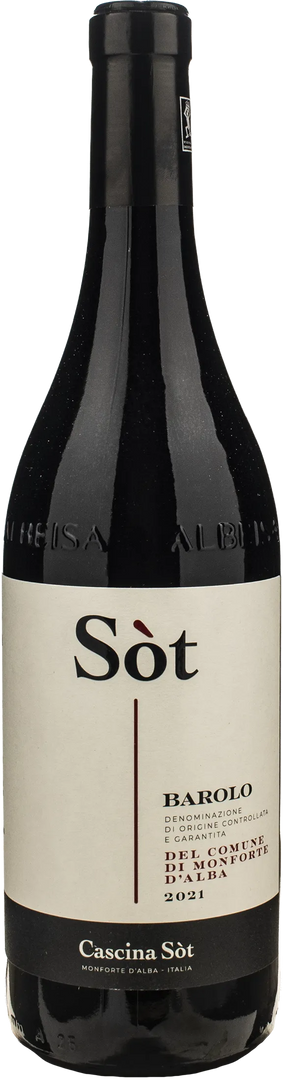 Cascina Sot Barolo del Comune di Monforte d'Alba 2021 - Bottle Hero