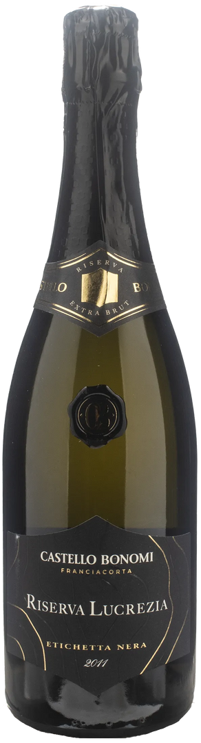 Castello Bonomi Franciacorta Etichetta Nera Extra Brut Riserva Lucrezia 2011