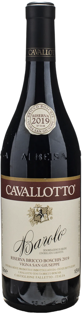 Cavallotto Barolo Riserva Bricco Boschis Vigna San Giuseppe 2019