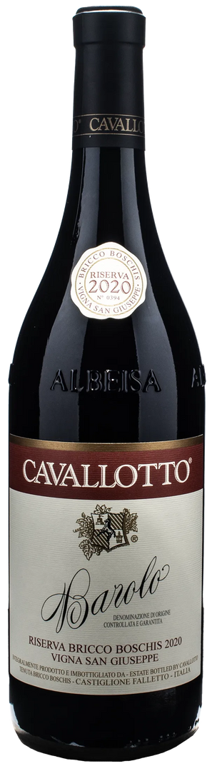Cavallotto Barolo Riserva Bricco Boschis Vigna San Giuseppe 2020 - Bottle Hero