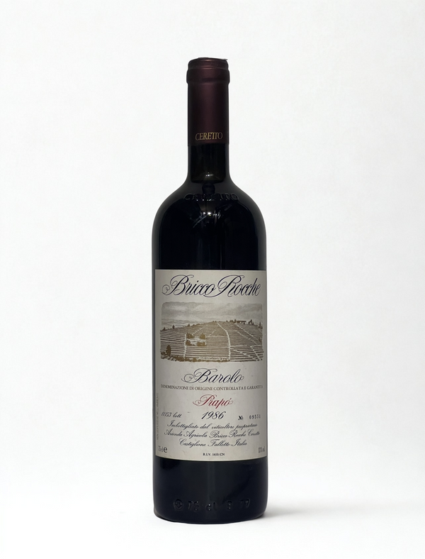 Ceretto, Barolo Prapo' 1986 - Bottle Hero