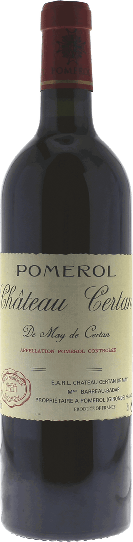 Certan De May Pomerol, 2020 - Bottle Hero
