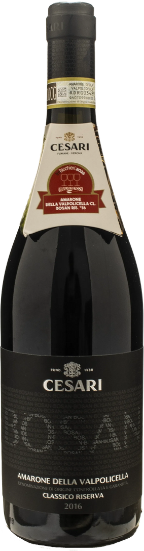 Cesari Amarone della Valpolicella Classico Bosan Riserva 2016 - Bottle Hero