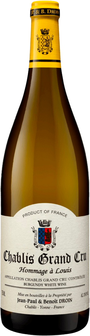 Chablis Grand Cru Les Clos Hommage à Louis Domaine Droin, 2023 - Bottle Hero