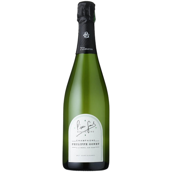 Champagne Philippe Gonet, Signature Blanc de Blancs Brut - Bottle Hero
