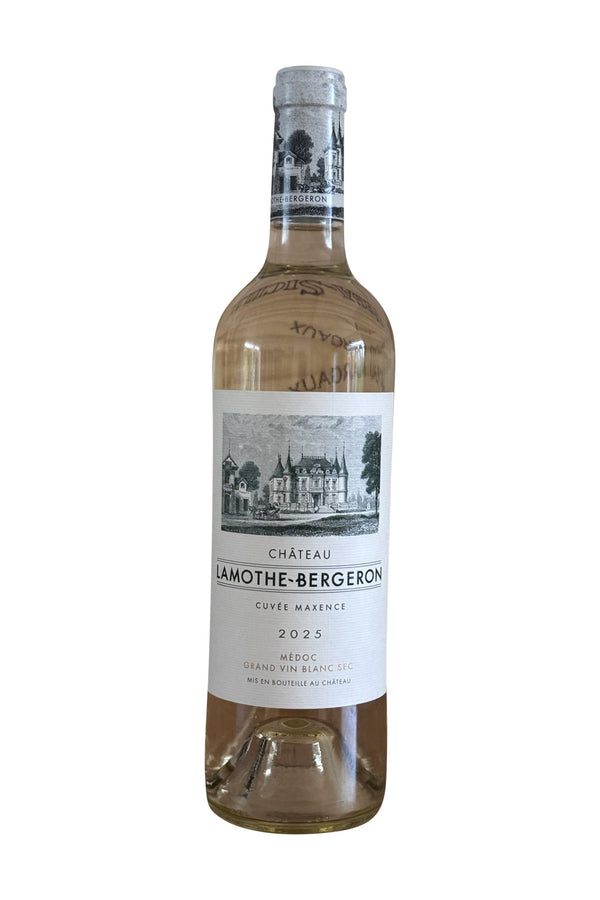 Château Lamothe-Bergeron Cuvée Maxence Blanc 2025 - Bottle Hero