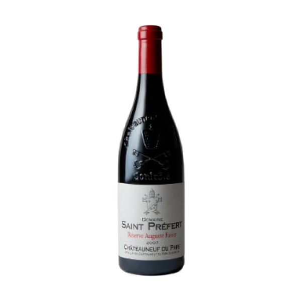Domaine Saint-Préfert Chateauneuf du Pape Reserve Auguste Favier 2007 - Bottle Hero