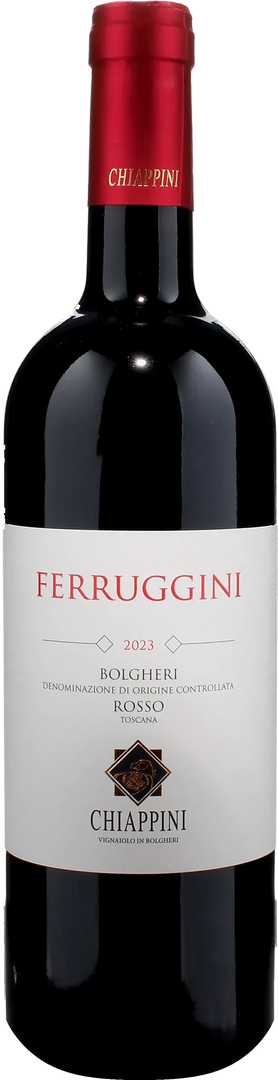 Chiappini Bolgheri Rosso Ferruggini 2023 - Bottle Hero