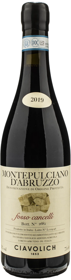 Ciavolich Montepulciano d'Abruzzo Fosso Cancelli 2019