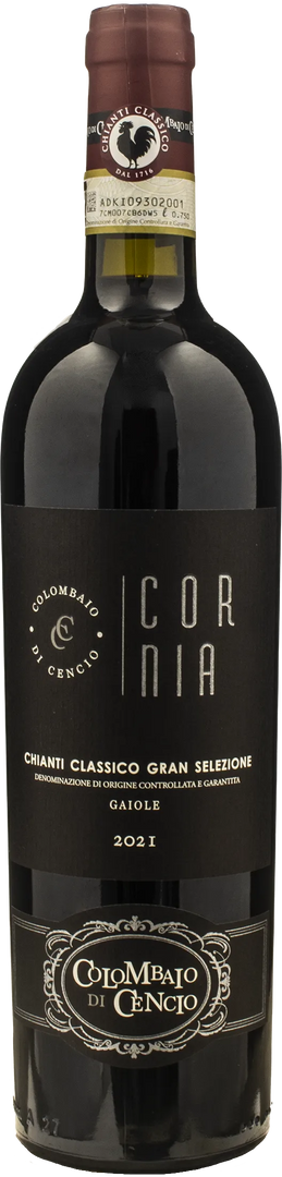 Colombaio di Cencio Chianti Classico Gran Selezione Gaiole Cornia 2021